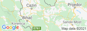 Bosanska Krupa map